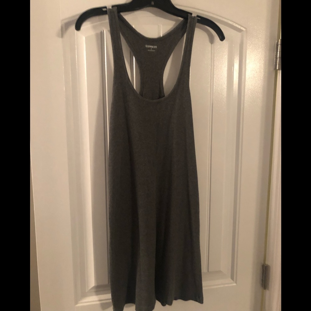 Express Racer back tank dress